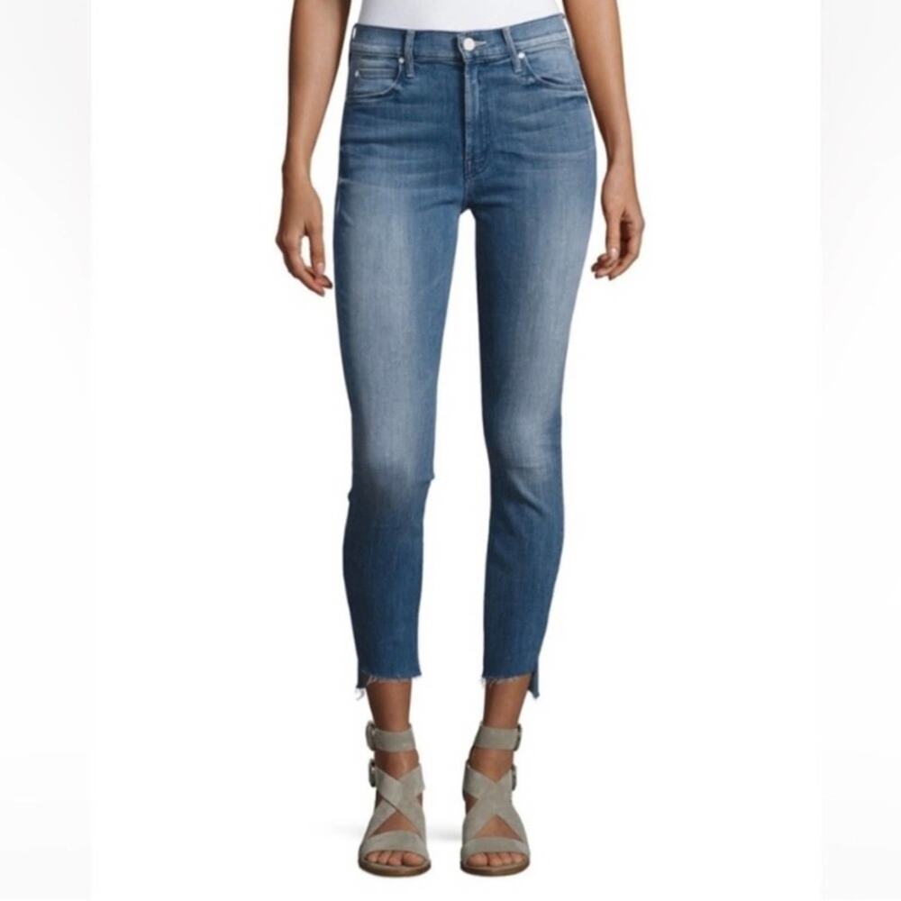 MOTHER Stunner Zip Two Step Fray in Girl Crush Size 0/24